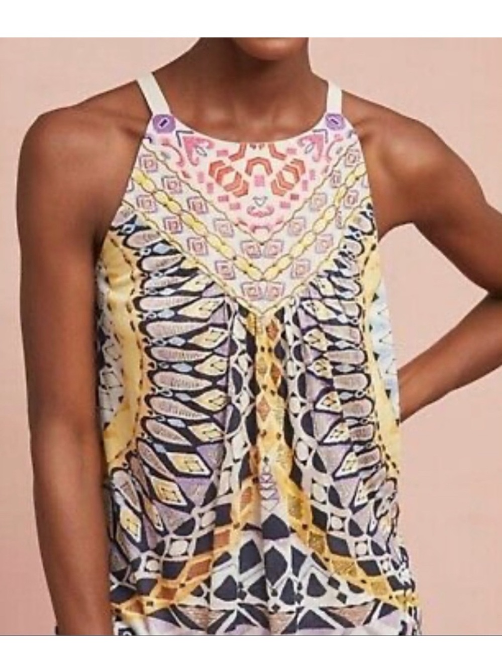 Anthropologie One September Strathmore Tank size XS